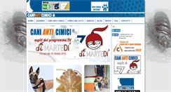 Desktop Screenshot of canianticimici.com